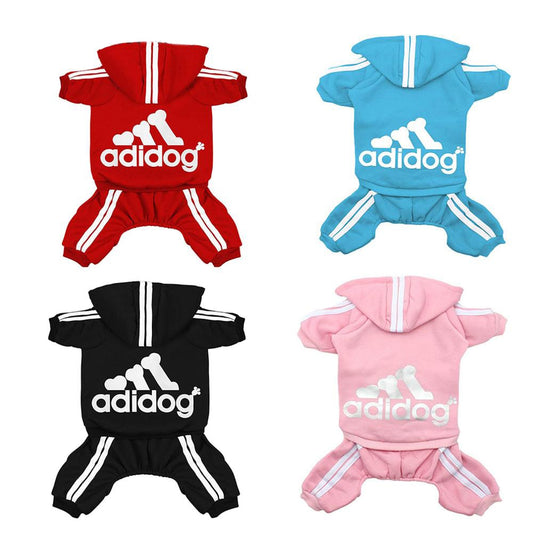 Dog Hoodie Adidog Four-Legged Small Medium Large 🐕