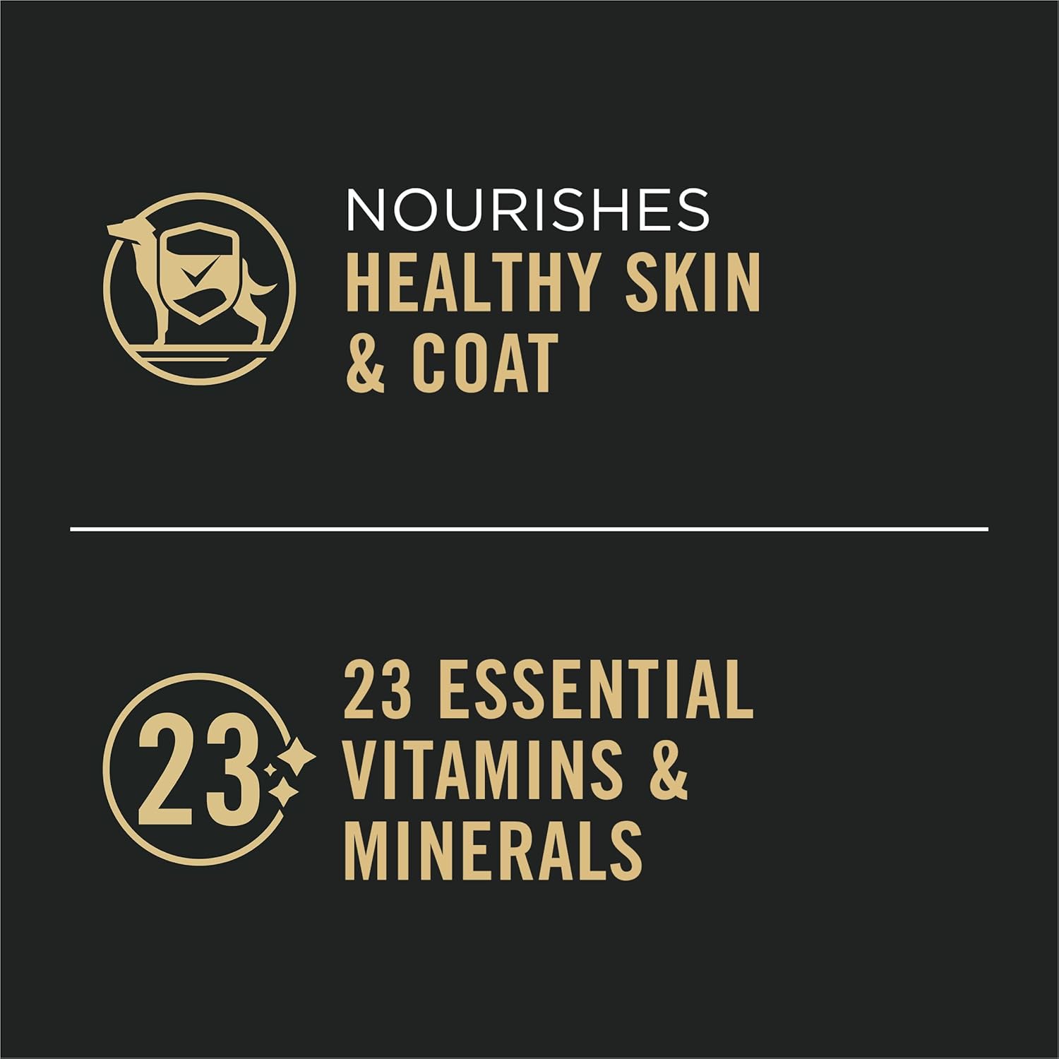 Purina Pro Plan grain free wet dog food with 23 essential vitamins and minerals for healthy skin and coat