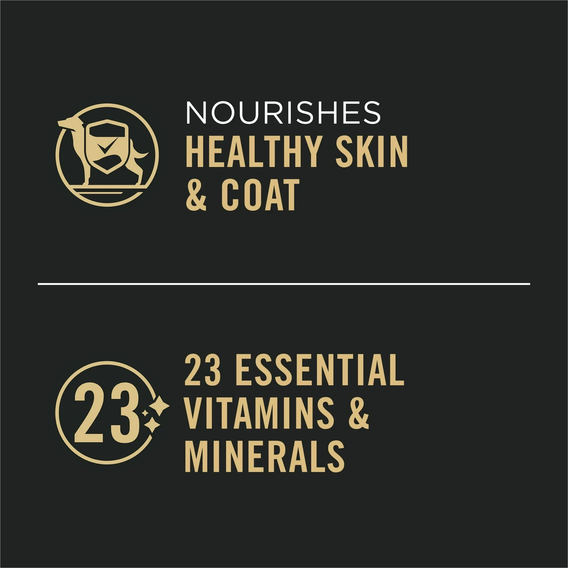 Purina Pro Plan complete essentials dog food with nutrients for healthy skin and coat, plus 23 vitamins and minerals