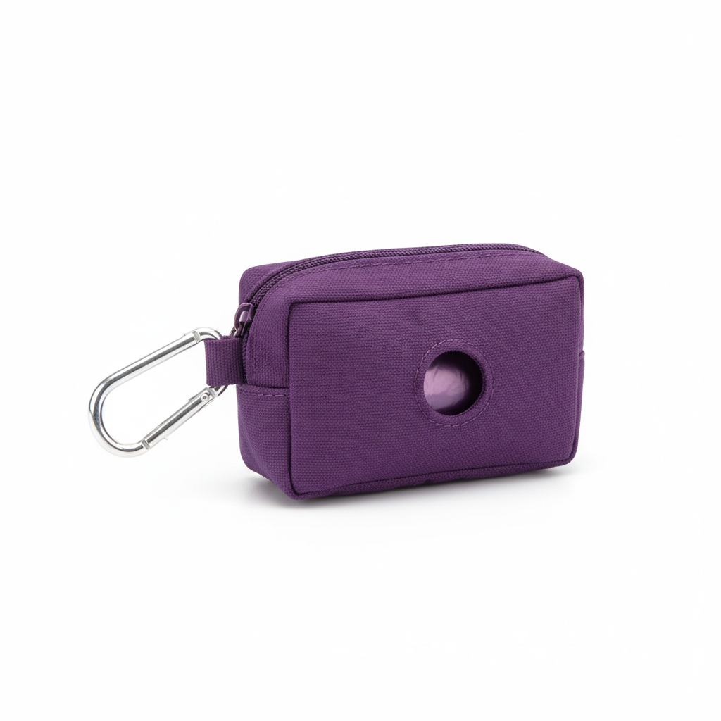 Dog Waste Bag Dispenser Pouch — 15 Styles with Roll Included