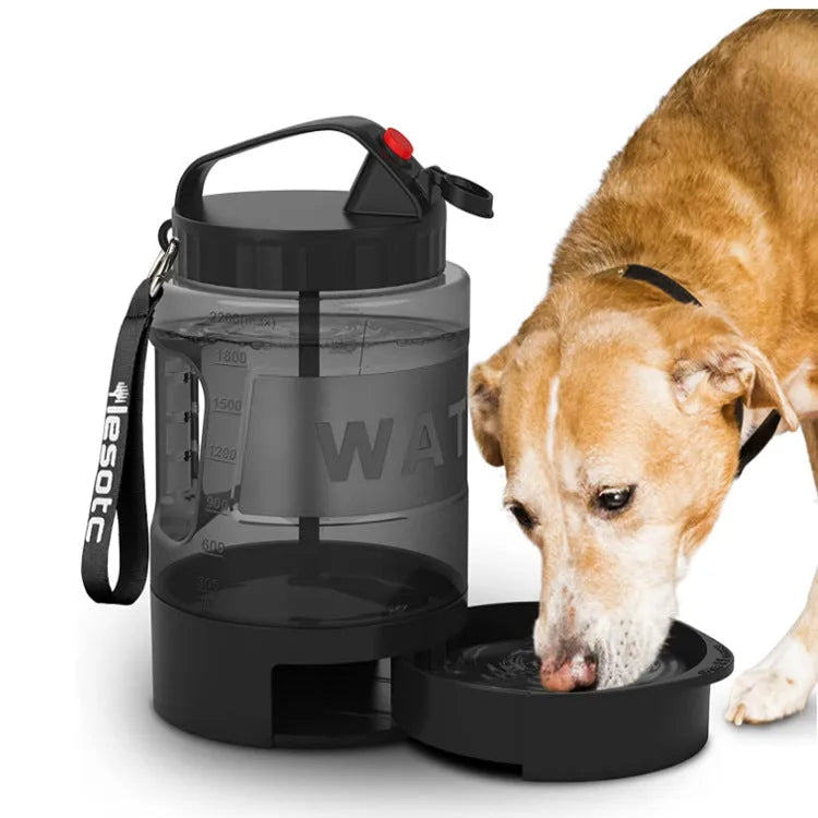 Purrfect Pet Kingdom® - 2.2L Dog Kettle Large Capacity Drinking Water Bottle Outdoor - 0