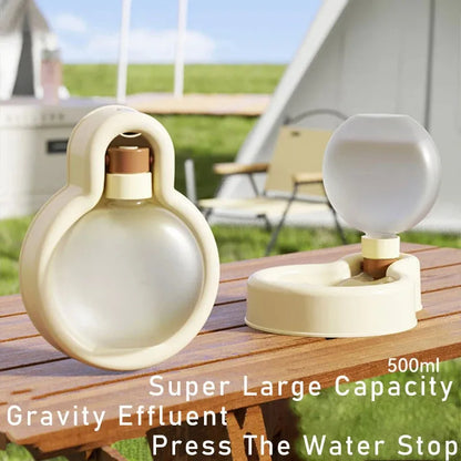 Purrfect Pet Kingdom® - 500ml Portable Cat Dog Water Bottle Sealed Travel Puppy Cats - 0