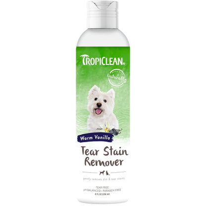Purrfect Pet Kingdom® - 8oz Tropiclean Pet Tear Stain Remover Warm Vanilla - Ear & Eye Care