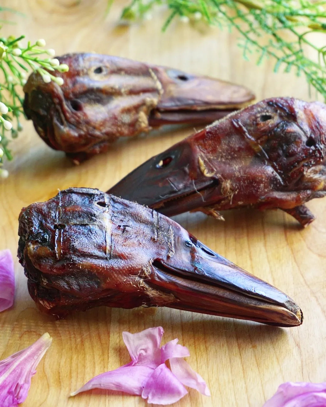 Purrfect Pet Kingdom - All Natural Duck Head Dental Chews for Small Breed Dog Heal - Dog Treats