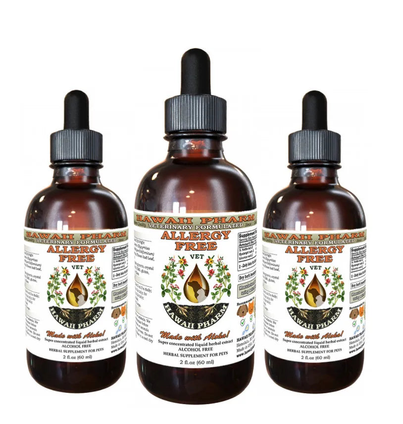 Purrfect Pet Kingdom® - Allergy Relief Liquid Herbal Supplement for Dogs and Cats - Dog Allergy Relief