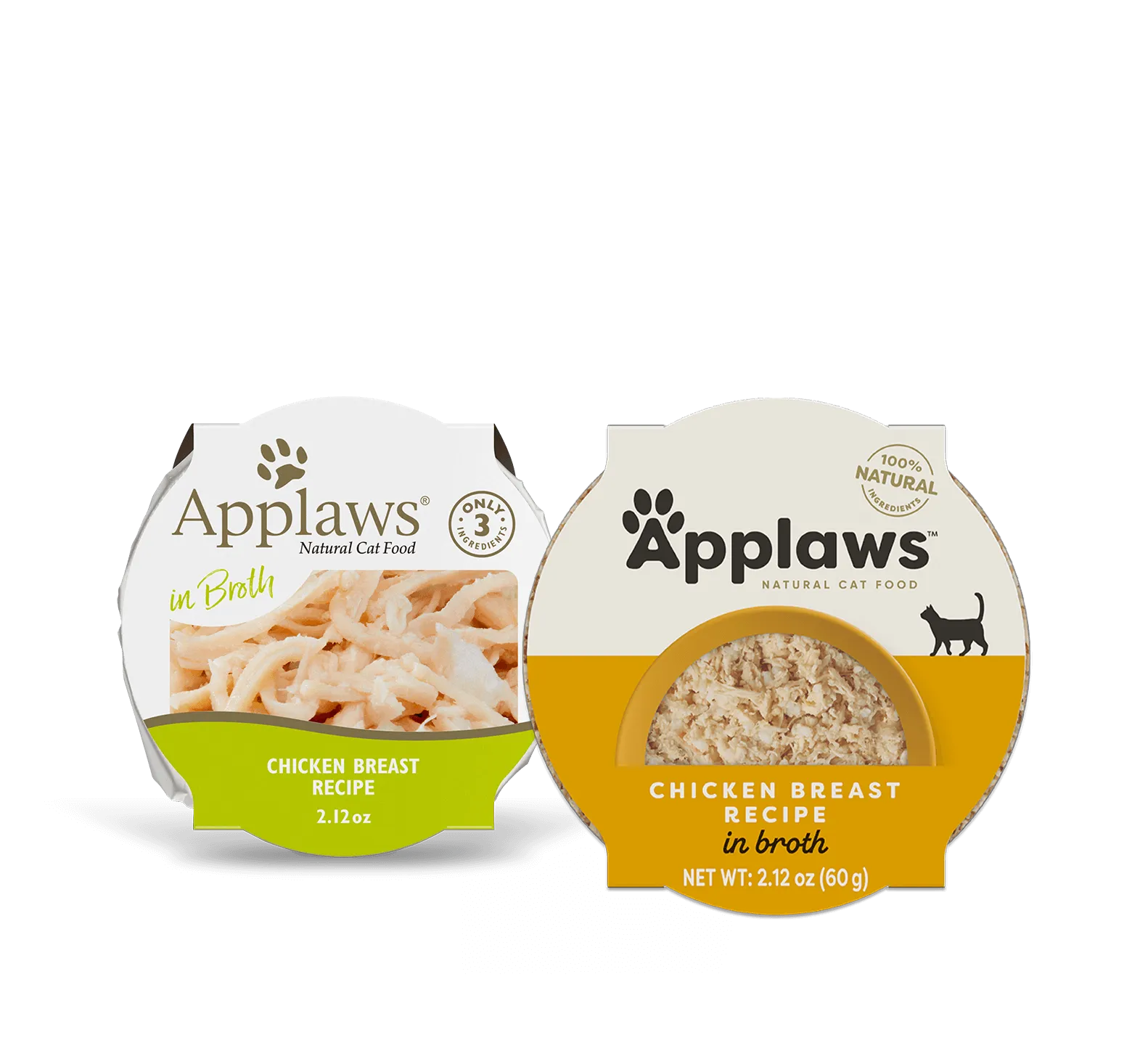 Purrfect Pet Kingdom Applaws Chicken Duck Wet Cat Food in a colorful can, 2.19 oz, perfect for nourishing your cat.