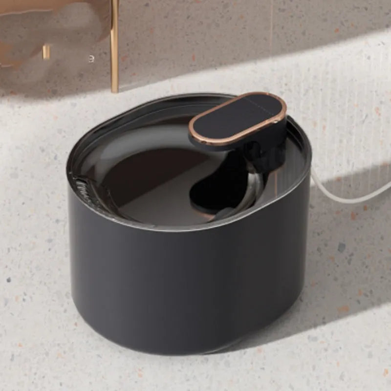 Purrfect Pet Kingdom - Automatic Pet Cat Water Fountain Mute Water Feeder Bowl USB Charge Auto Electric Feeder Pet Drinkin...