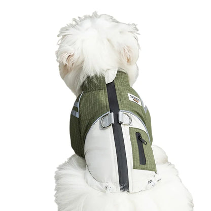 Purrfect Pet Kingdom® - Autumn And Winter Dog, Small And Medium-sized Dog, Checkered - Pet Coats