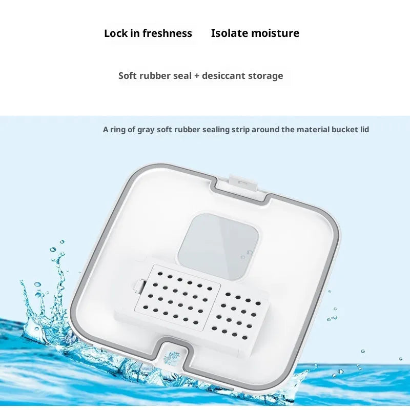 Purrfect Pet Kingdom® - B58 Smart Automatic Pet Feeder with Timed Feeding & 3 Stainless Steel Bowls - Auto Feeders