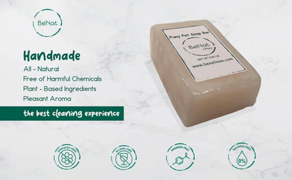 Purrfect Pet Kingdom® - BeNat Pets. All-Natural Pet Shampoo Bar. Oat. 5.8 oz. - Shampoo