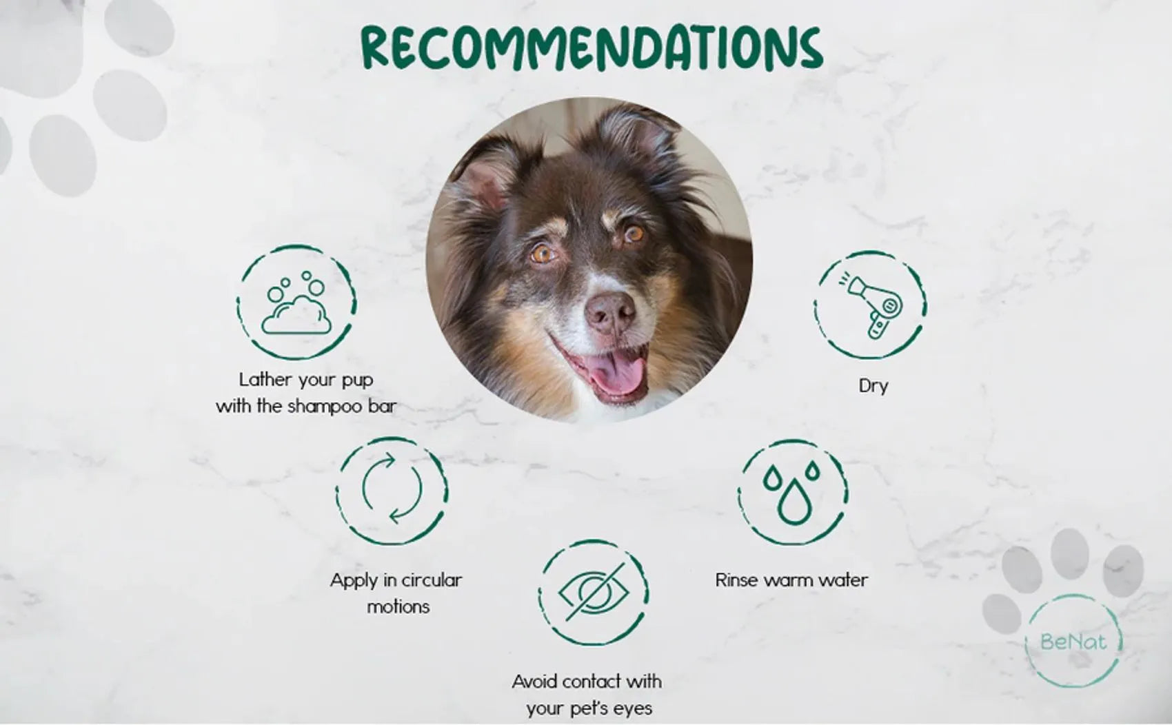 Purrfect Pet Kingdom® - BeNat Pets. All-Natural Pet Shampoo Bar. Oat. 5.8 oz. - Dog Shampoo & Conditioner