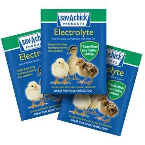 Purrfect Pet Kingdom - Bird Supplement-Sav-A-Chick Poultry Vitamins & Electrolytes 9pk - Bird Supplies