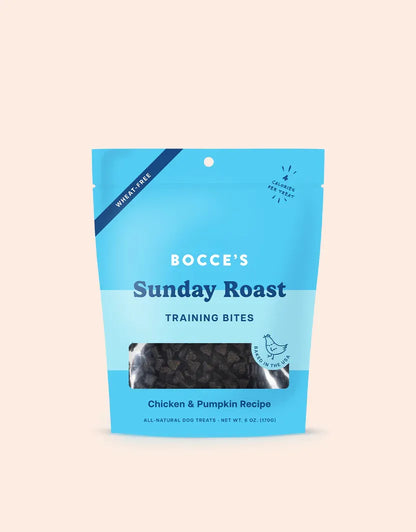 Purrfect Pet Kingdom® - Bocces Training Bites Sunday Roast Dog Treats (6oz) - Dog Treats