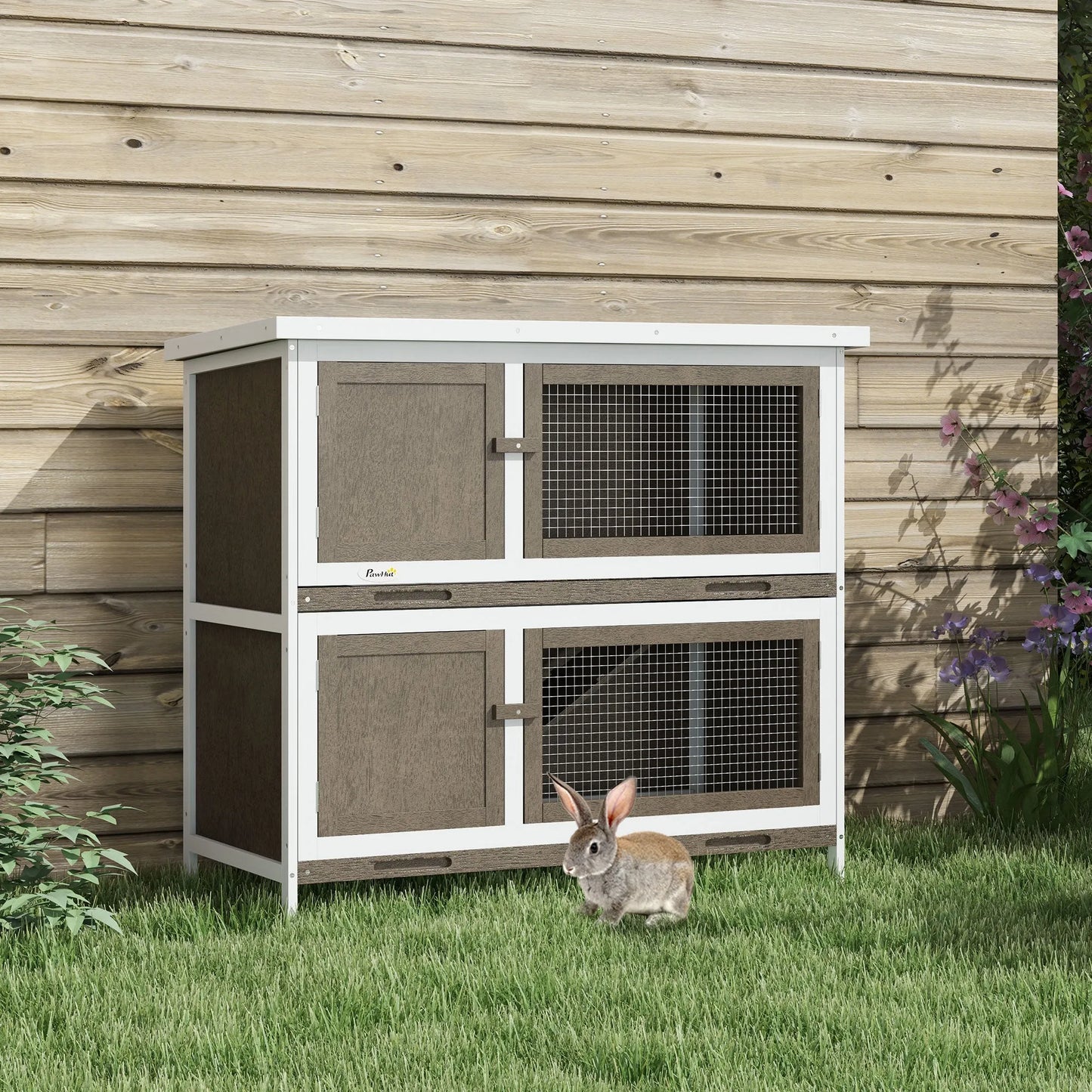 Purrfect Pet Kingdom - Bunny Hutch with Ramp