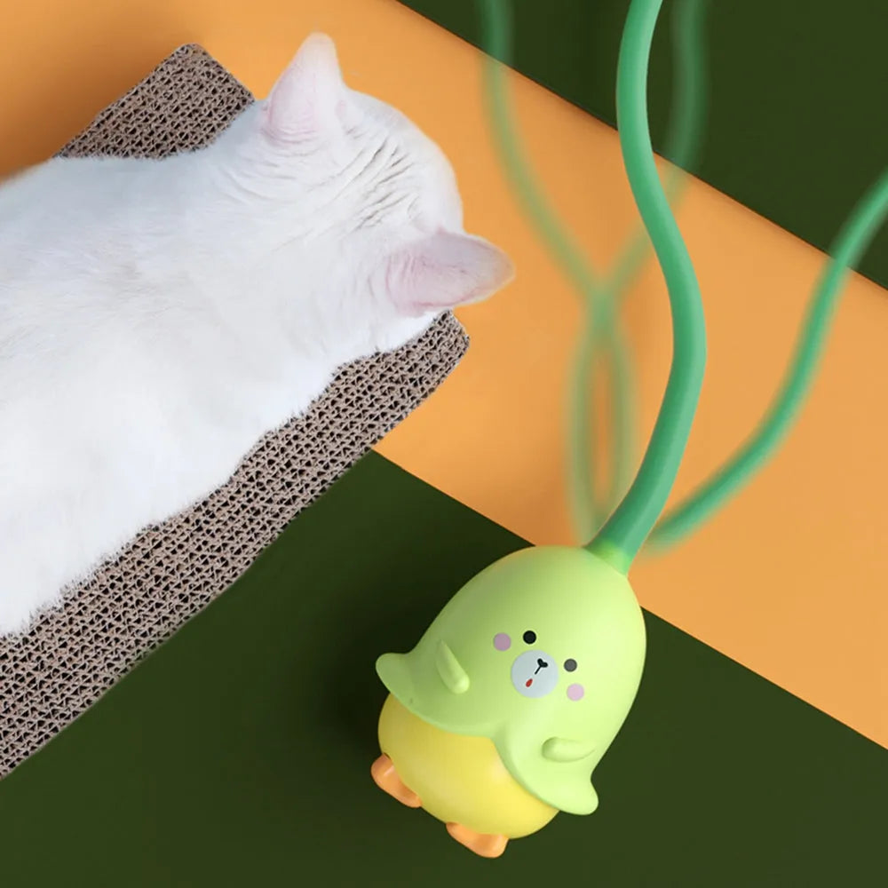 Purrfect Pet Kingdom® - Cat Boredom And Automatically Rotates Rubber Resistant Toy - Cat Toys