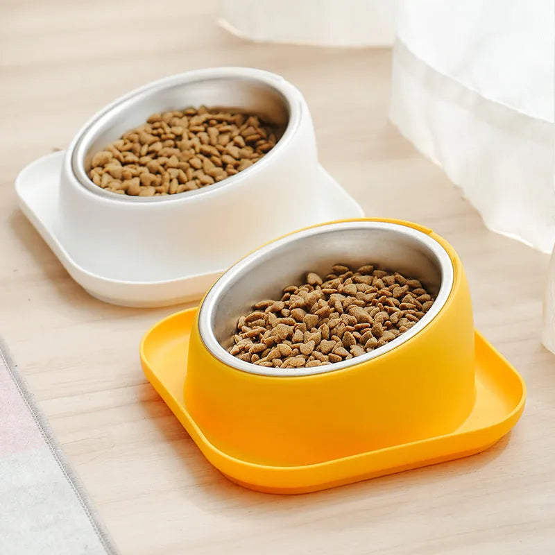 Purrfect Pet Kingdom® - Cat Bowl Oblique Dog Food Anti-tumble - Bowls