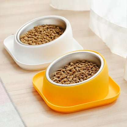 Purrfect Pet Kingdom® - Cat Bowl Oblique Dog Food Anti-tumble - Bowls