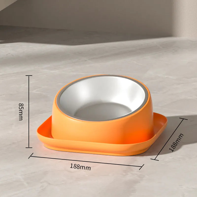 Purrfect Pet Kingdom® - Cat Bowl Oblique Dog Food Anti-tumble - Bowls