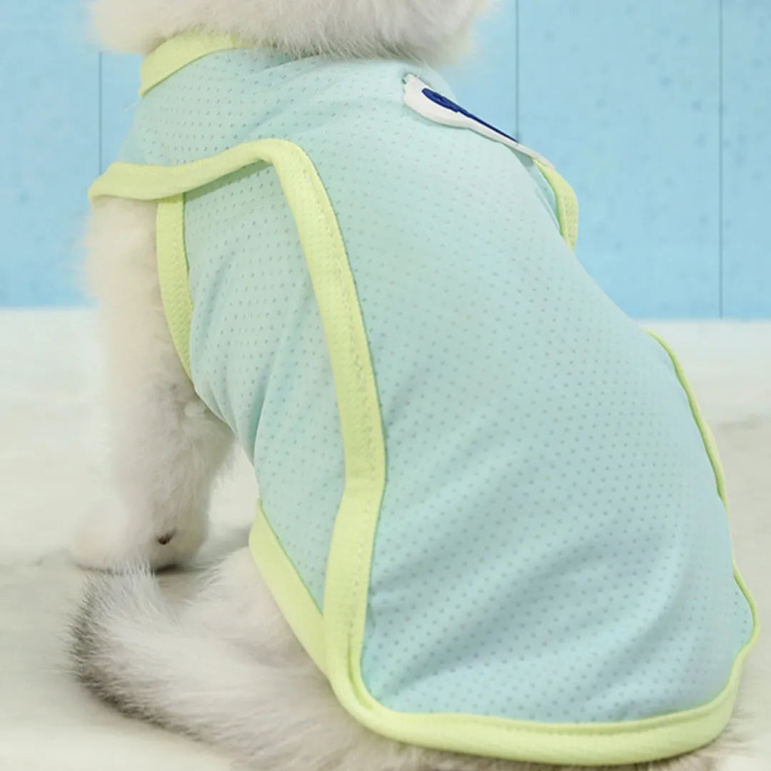 Purrfect Pet Kingdom® - Cat Clothes Anti Lint Summer Thin Vest - Pet Coats