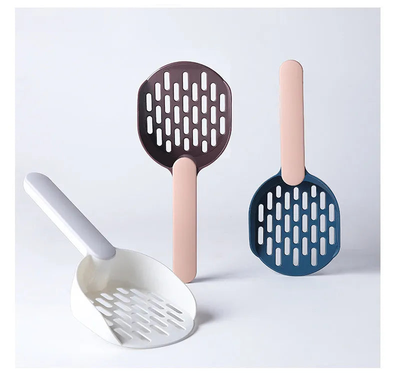 Purrfect Pet Kingdom® - Cat Litter Shovel Plastic Cats Poop Scoop Pet Cleanning Tool - 4