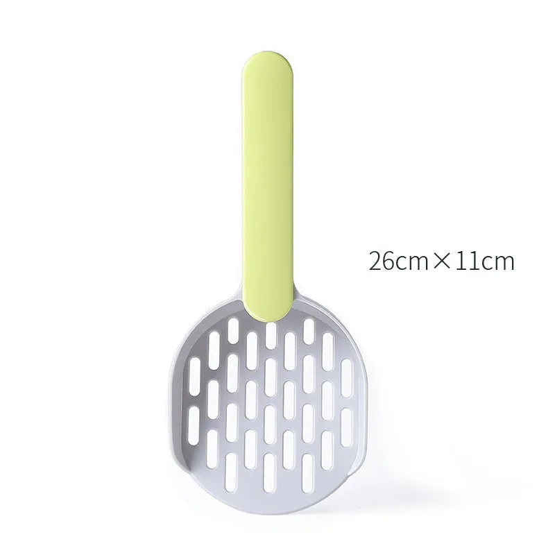 Purrfect Pet Kingdom® - Cat Litter Shovel Plastic Cats Poop Scoop Pet Cleanning Tool - Waste Scoopers