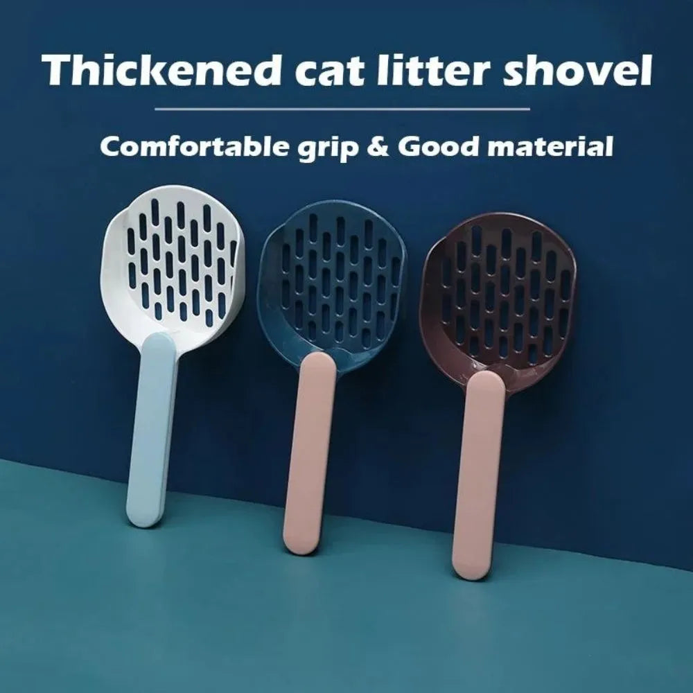 Purrfect Pet Kingdom® - Cat Litter Shovel Plastic Cats Poop Scoop Pet Cleanning Tool - 4