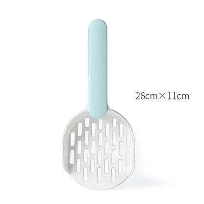 Purrfect Pet Kingdom® - Cat Litter Shovel Plastic Cats Poop Scoop Pet Cleanning Tool - Waste Scoopers
