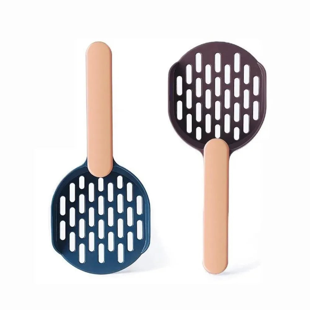 Purrfect Pet Kingdom® - Cat Litter Shovel Plastic Cats Poop Scoop Pet Cleanning Tool - Waste Scoopers