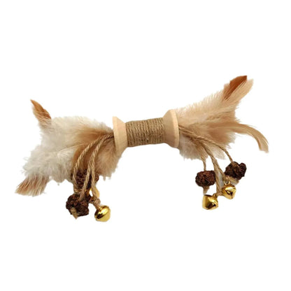 Purrfect Pet Kingdom® - Cat Toys Colored Feathers Galls Fruit Bells Combination - Cat Toys