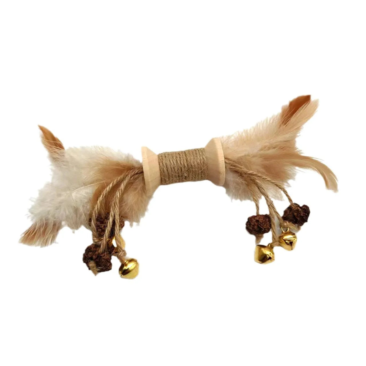Purrfect Pet Kingdom® - Cat Toys Colored Feathers Galls Fruit Bells Combination - Cat Toys