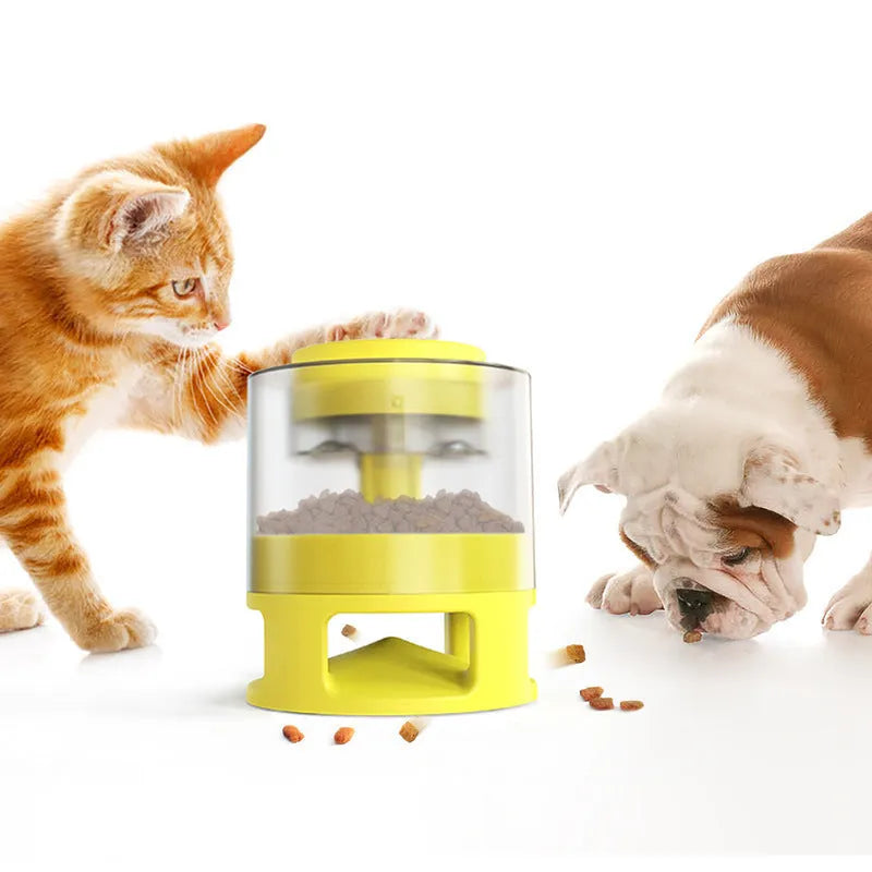 Purrfect Pet Kingdom - Cat Toys-Interactive Slow Feeder Treat Dispenser Puzzle Toy - Toys