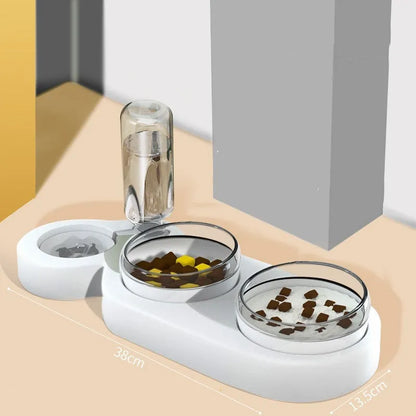 Purrfect Pet Kingdom® - Cats Dogs Pets Rice Bowls Automatic Water Bowls - Bowls