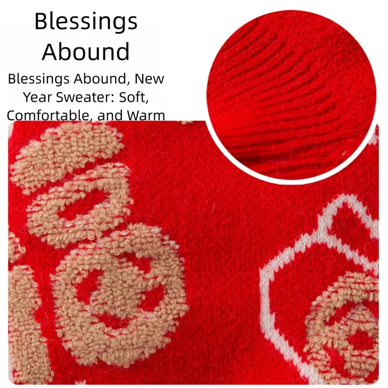 Purrfect Pet Kingdom® - Cats Keep Warm In Autumn And Winter, Full Of Good Fortune - Pet Sweaters