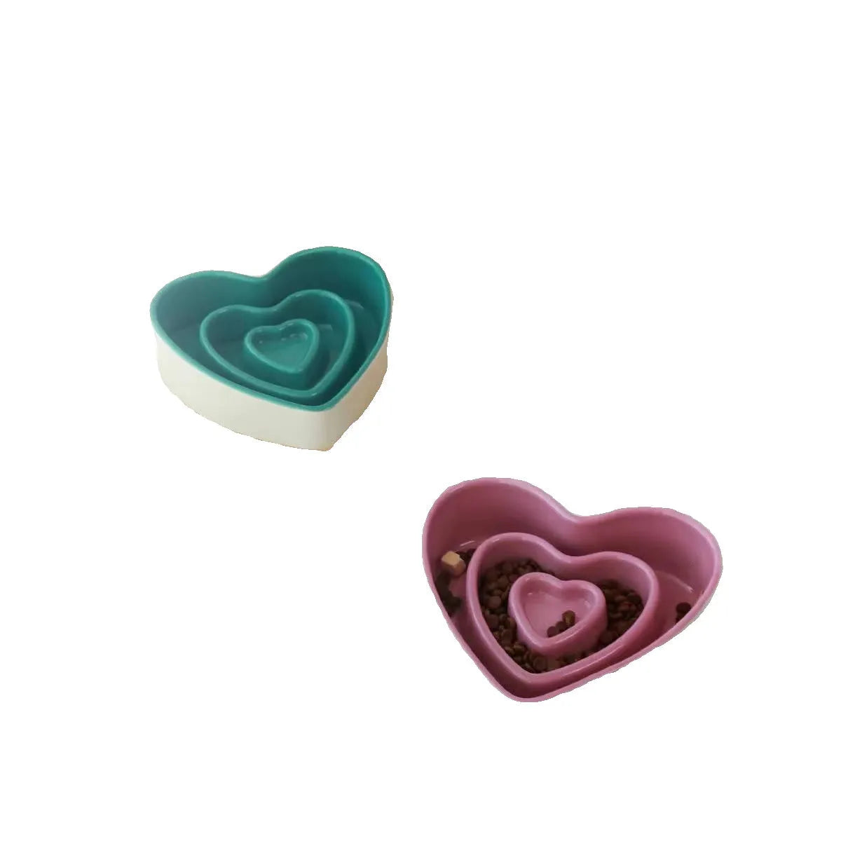 Purrfect Pet Kingdom® - Ceramic Slow Food Bowl For Small And Medium Dogs Slow - Bowls