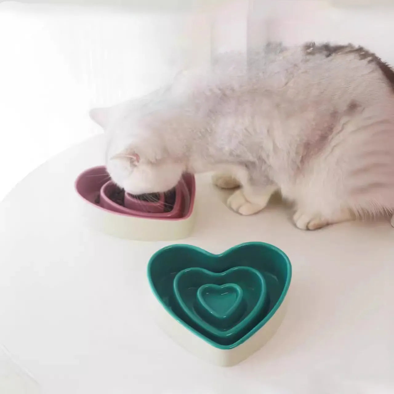 Purrfect Pet Kingdom® - Ceramic Slow Food Bowl For Small And Medium Dogs Slow - Bowls