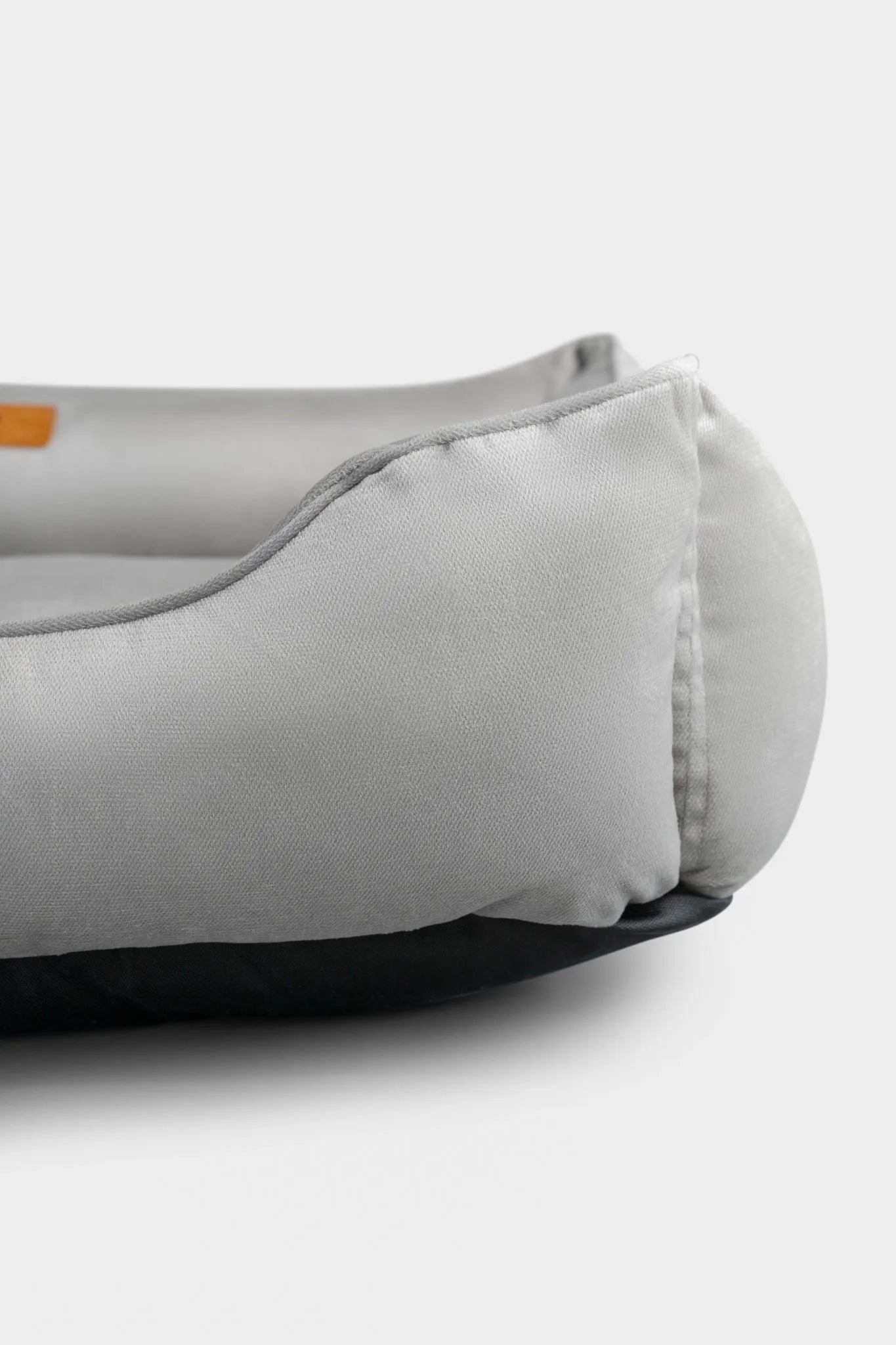 Purrfect Pet Kingdom® - Chester & Lee | Classic Velvet Sleeper Dog Bed Gray - Dog Beds