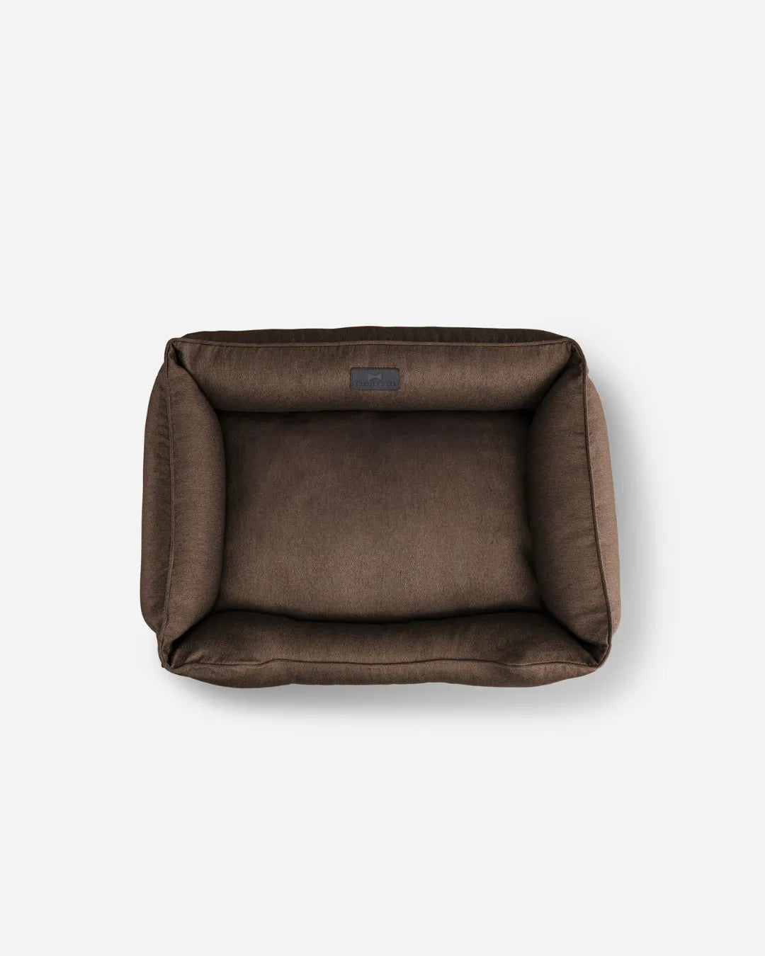 Purrfect Pet Kingdom® - Chester & Lee | Cotton Sleeper Dog Bed Brown - Beds