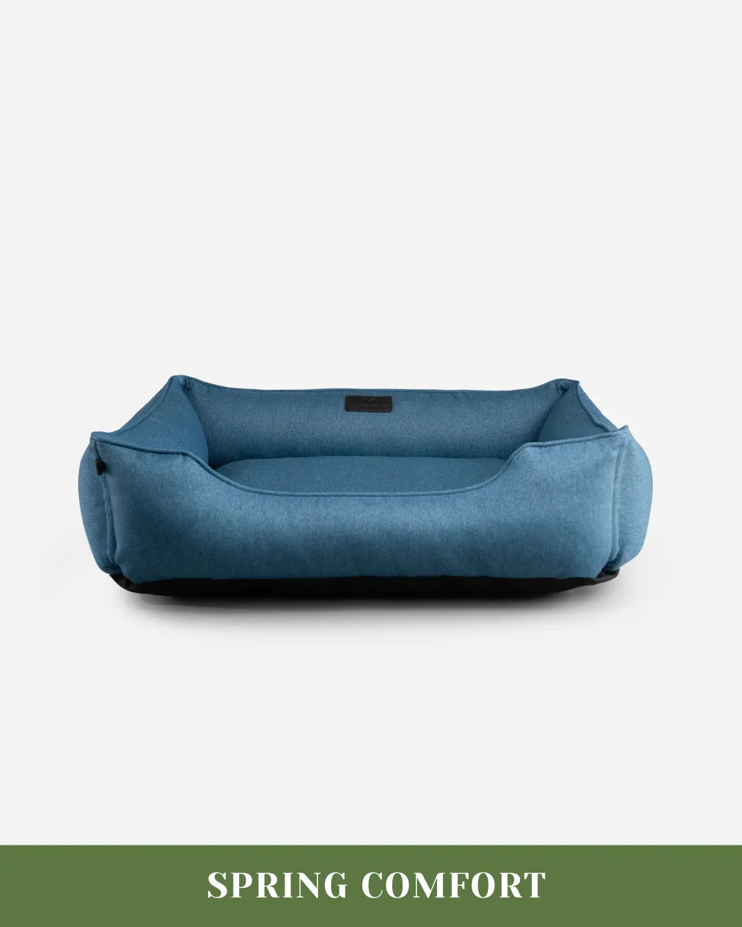 Purrfect Pet Kingdom® - Chester & Lee | Cotton Sleeper Dog Bed Denim - Beds