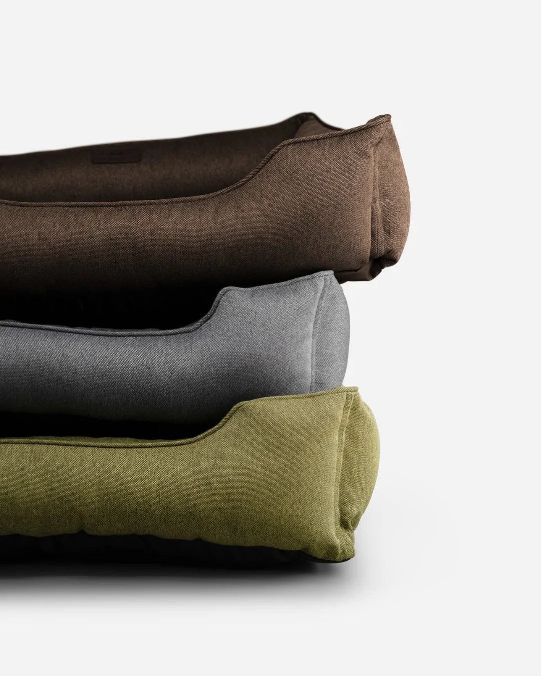 Purrfect Pet Kingdom® - Chester & Lee | Cotton Sleeper Dog Bed Gray - Dog Beds