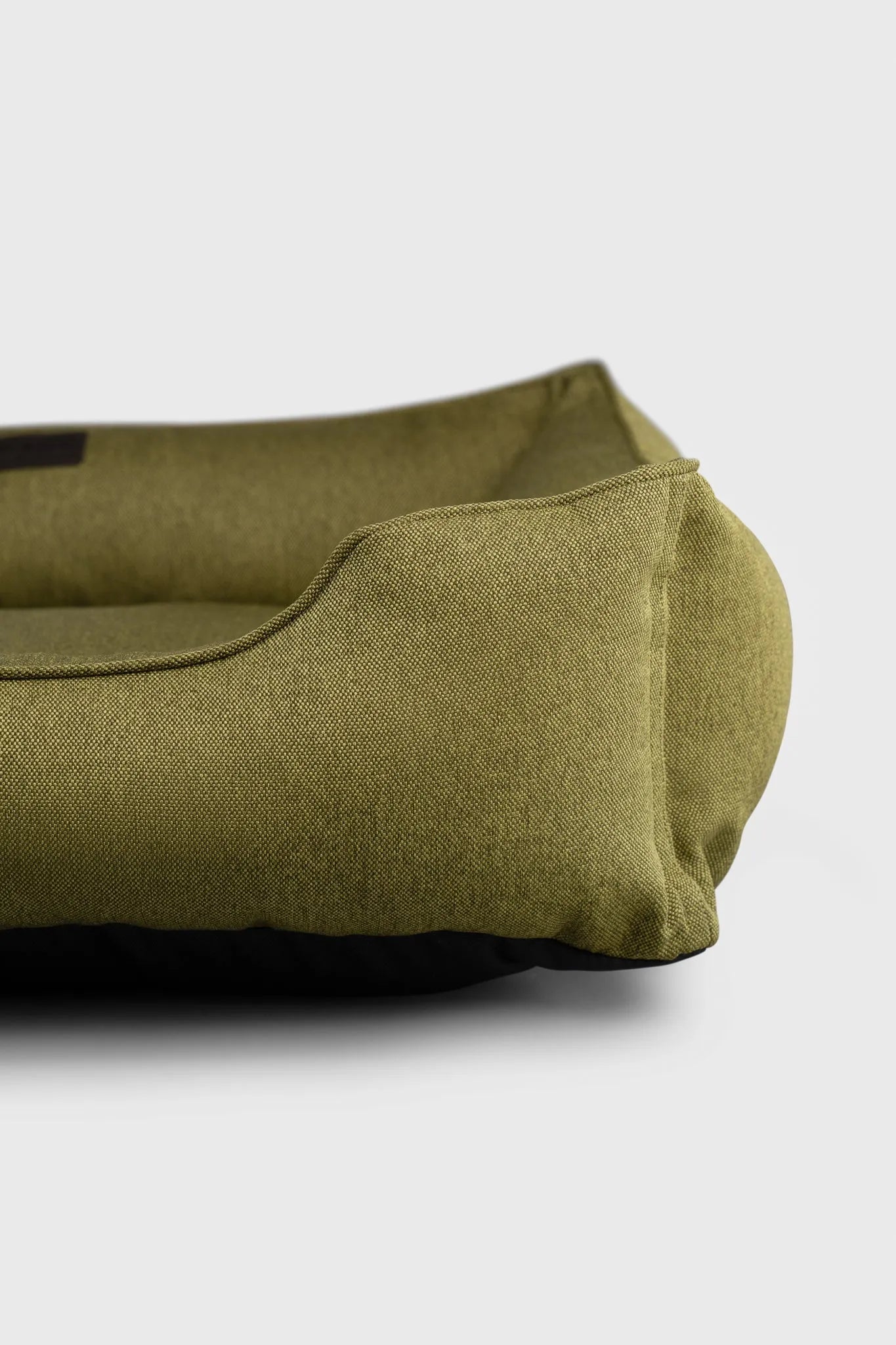 Purrfect Pet Kingdom® - Chester & Lee | Cotton Sleeper Dog Bed Olive - Dog Beds
