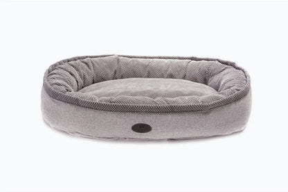 Purrfect Pet Kingdom® - Chester & Lee | Cuddly Bagel Dog Bed - Dog Beds