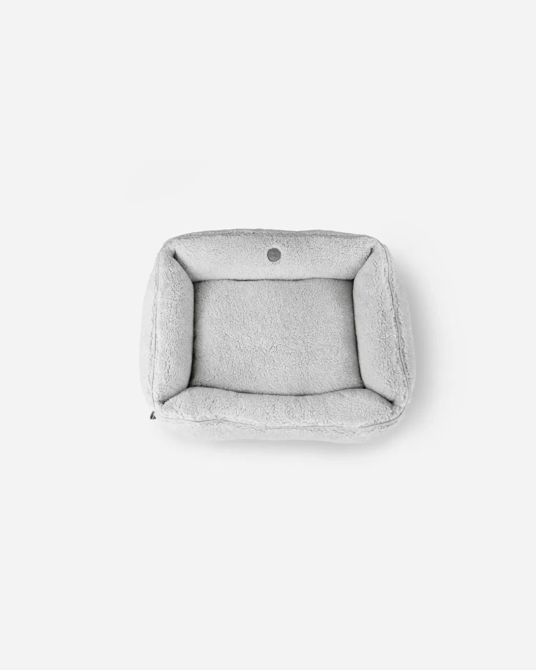 Purrfect Pet Kingdom® - Chester & Lee | Furry Sleeper Dog Bed Gray - Dog Beds