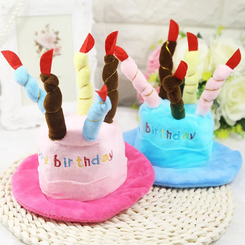 Purrfect Pet Kingdom® - Cute Dog Birthday Hat Toy Dog Birthday Gift - Dog Toys