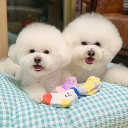 Purrfect Pet Kingdom® - Cute Dog Socks Hidden Food List - 0