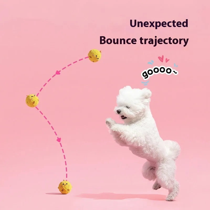 Purrfect Pet Kingdom® - Dog Cartoon Acanthosphere Sounding Toy Pet Molar Teeth - Dog Toys