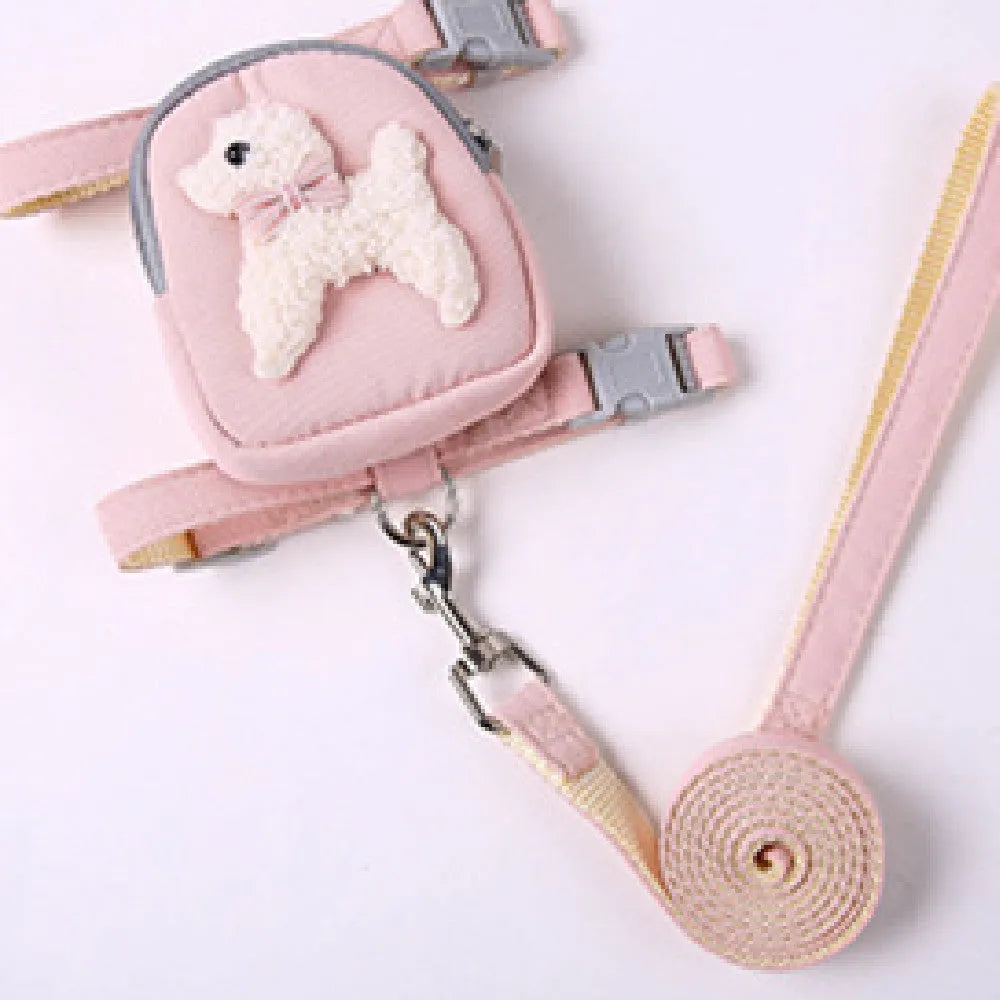 Purrfect Pet Kingdom® - Dog Cat Lead Rope Chest Braces Pet Chain Snack Pack - 0