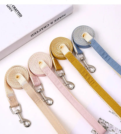 Purrfect Pet Kingdom® - Dog Cat Lead Rope Chest Braces Pet Chain Snack Pack - Hands-Free Leashes