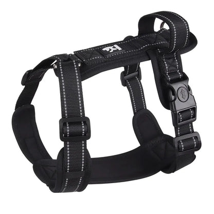Purrfect Pet Kingdom® - Dog Hand Holding Rope Chest Strap Reflective Vest - Dog Harness