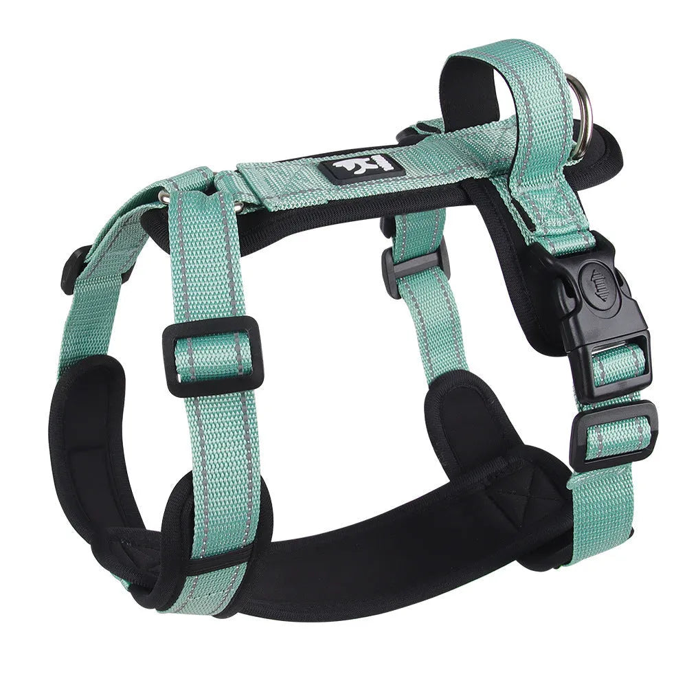 Purrfect Pet Kingdom® - Dog Hand Holding Rope Chest Strap Reflective Vest - Dog Harness