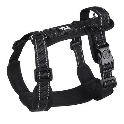 Purrfect Pet Kingdom® - Dog Hand Holding Rope Chest Strap Reflective Vest - Dog Harness